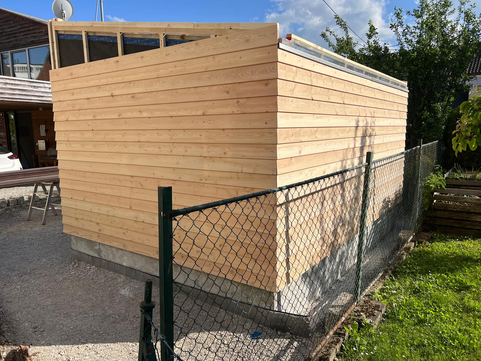 Holzfassaden – Referenzprojekt Zimmerei Renz Gomaringen