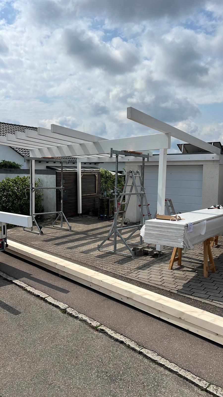 Carports & Vordächer – Referenzprojekt Zimmerei Renz Gomaringen
