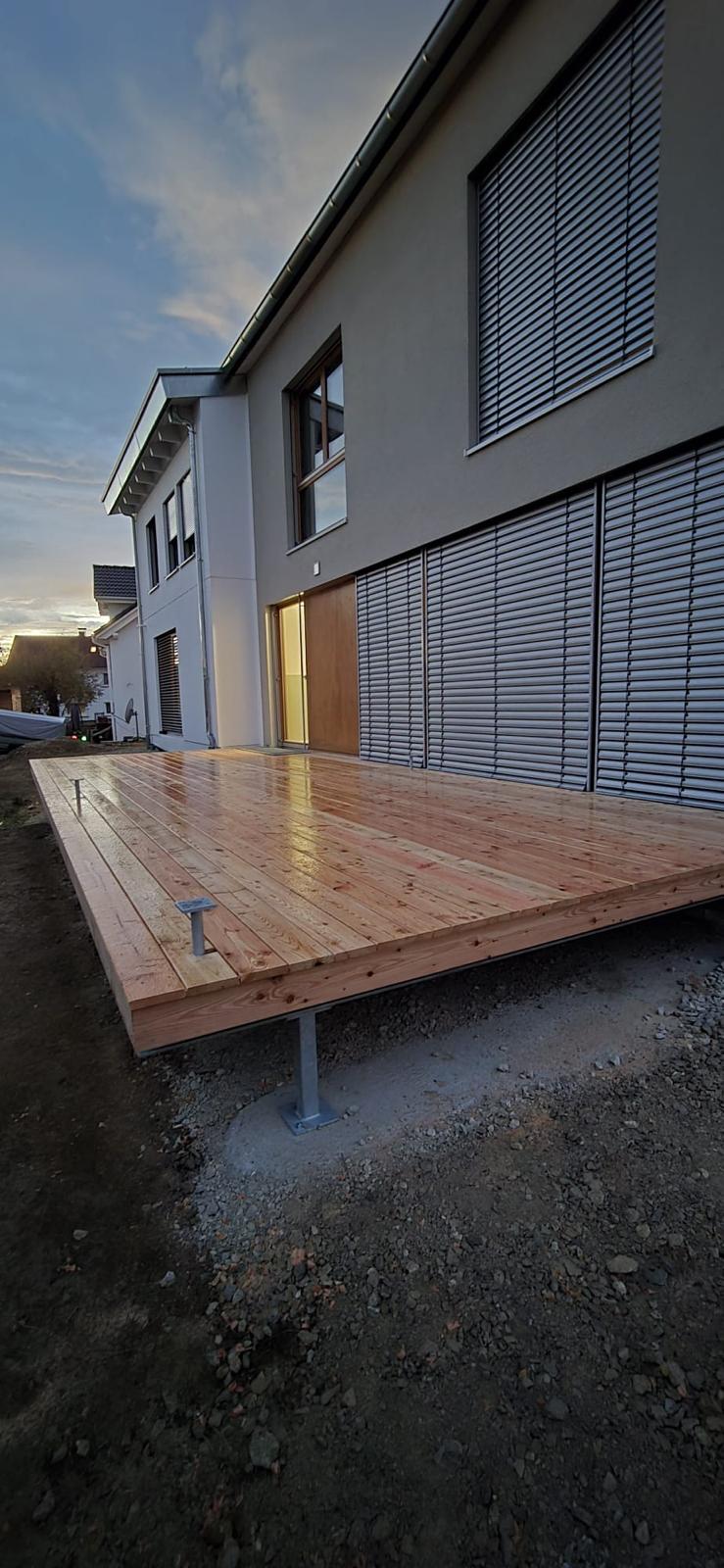 Holzterrassen – Referenzprojekt Zimmerei Renz Gomaringen