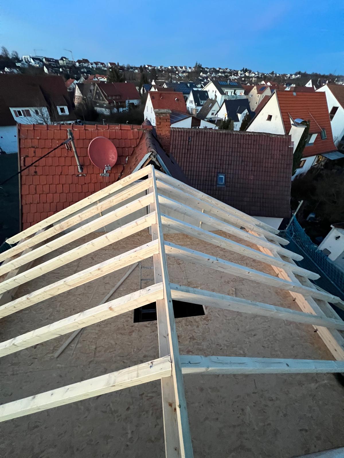 Dachstühle – Referenzprojekt Zimmerei Renz Gomaringen