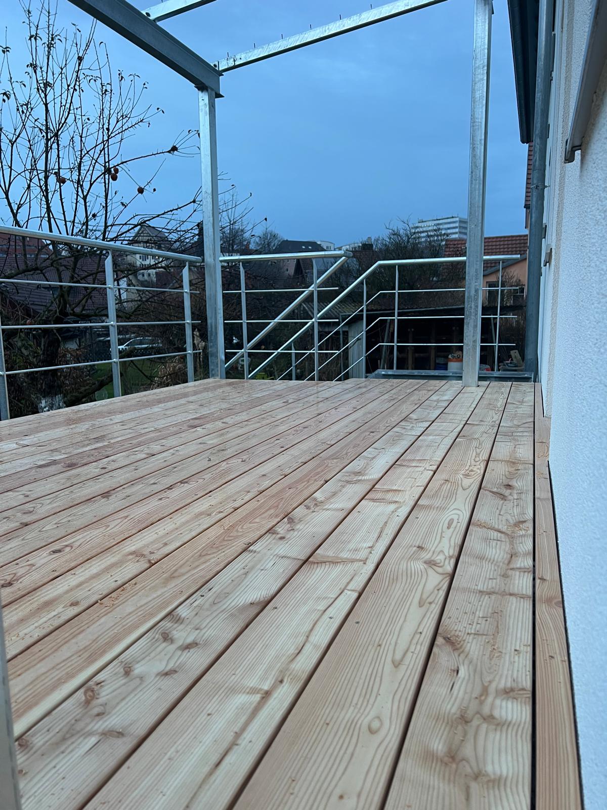 Holzterrassen – Referenzprojekt Zimmerei Renz Gomaringen